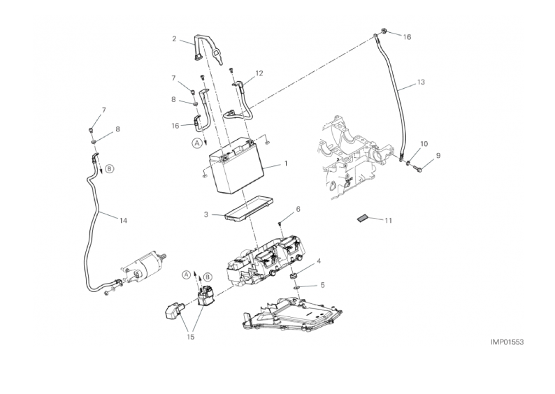 12B BATTERY HOLDER (2/11)
