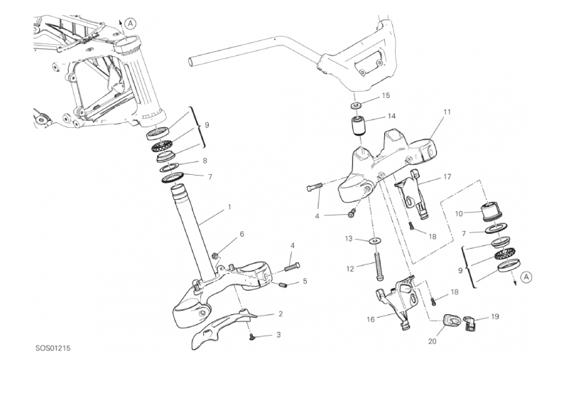 17A STEERING ASSEMBLY (3/39)
