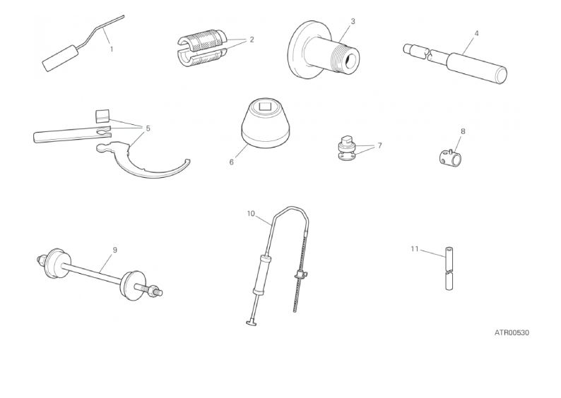 01B WORKSHOP SERVICE TOOLS (FRAME) (2/4)
