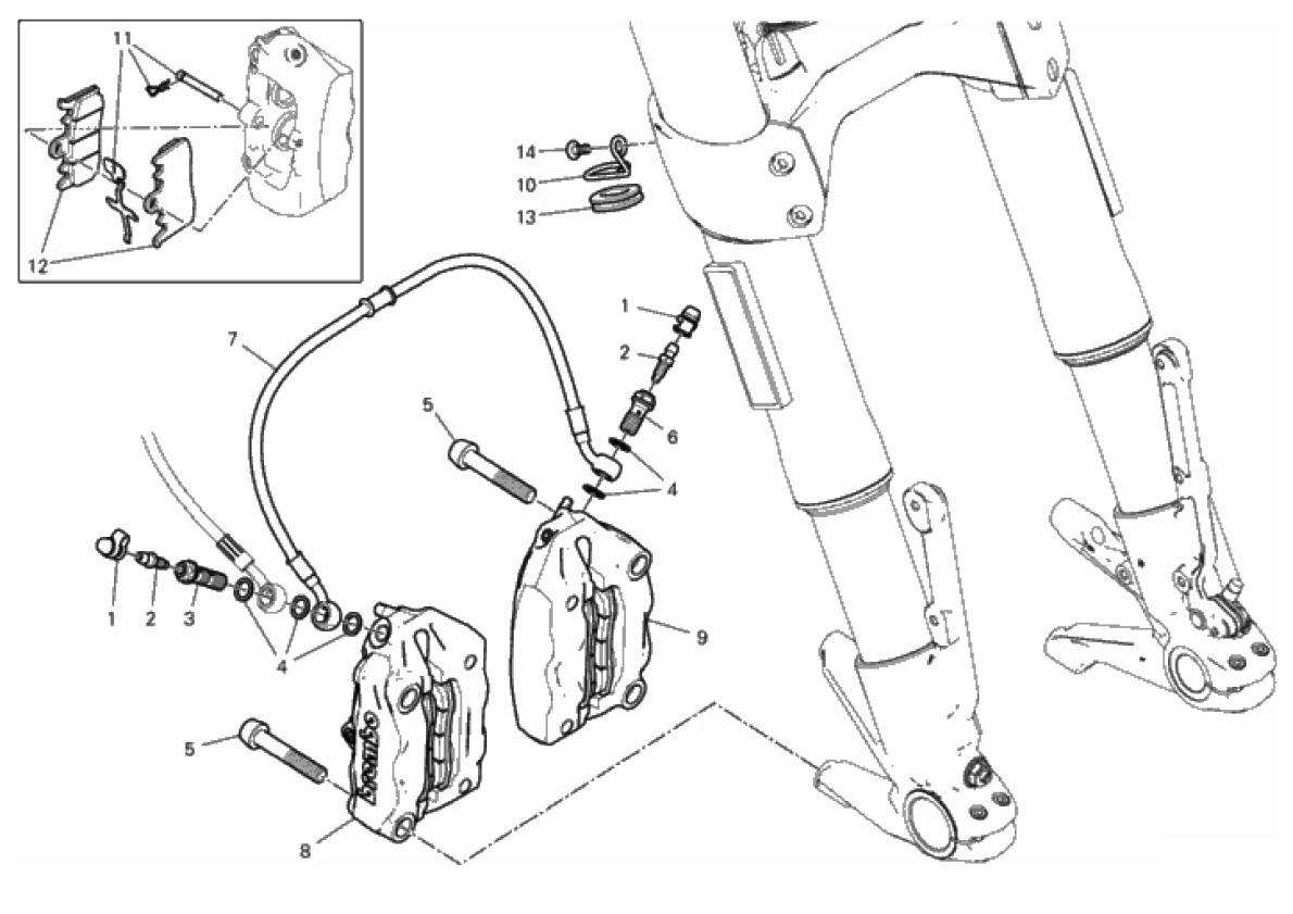 FRONT BRAKE SYSTEM 