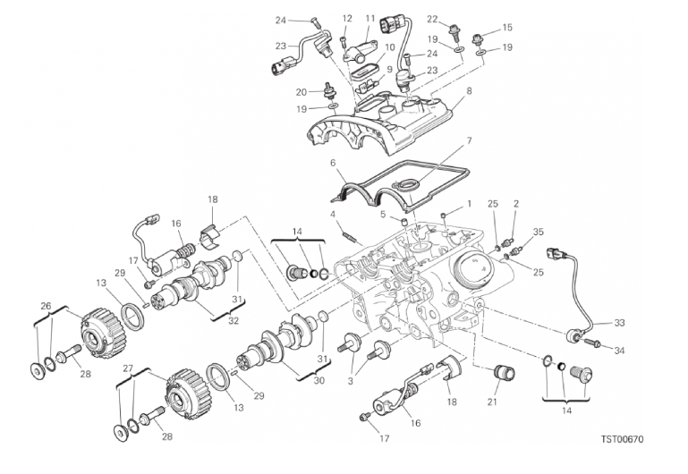 11A VERTICAL CYLINDER HEAD - TIMING (15/18)