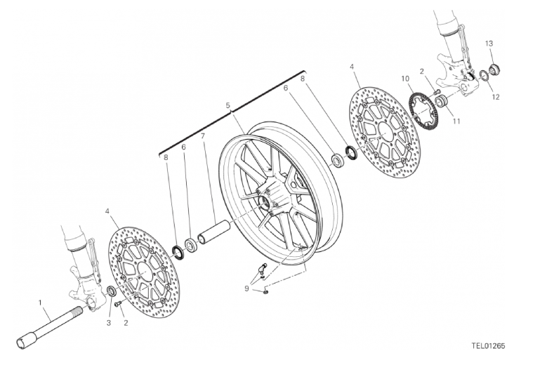 27A FRONT WHEEL (21/44)