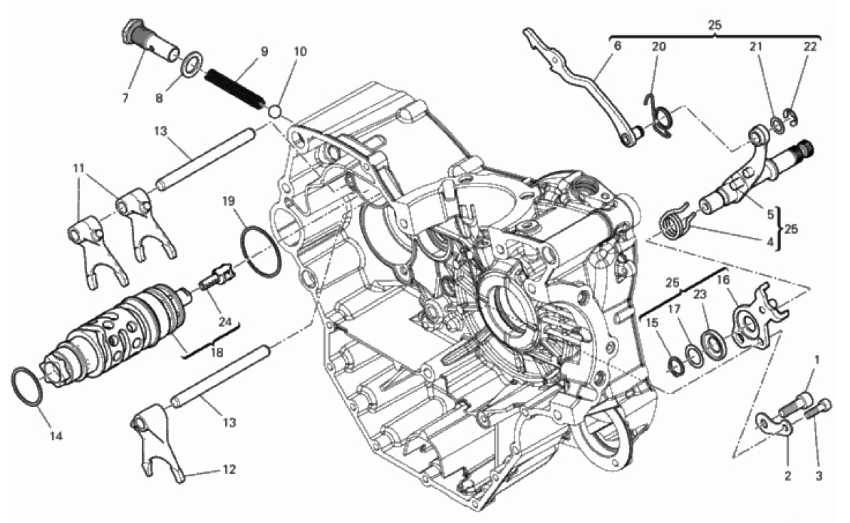 GEAR CHANGE MECHANISM 