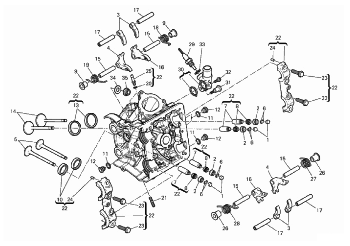 HORIZONTAL CYLINDER HEAD 