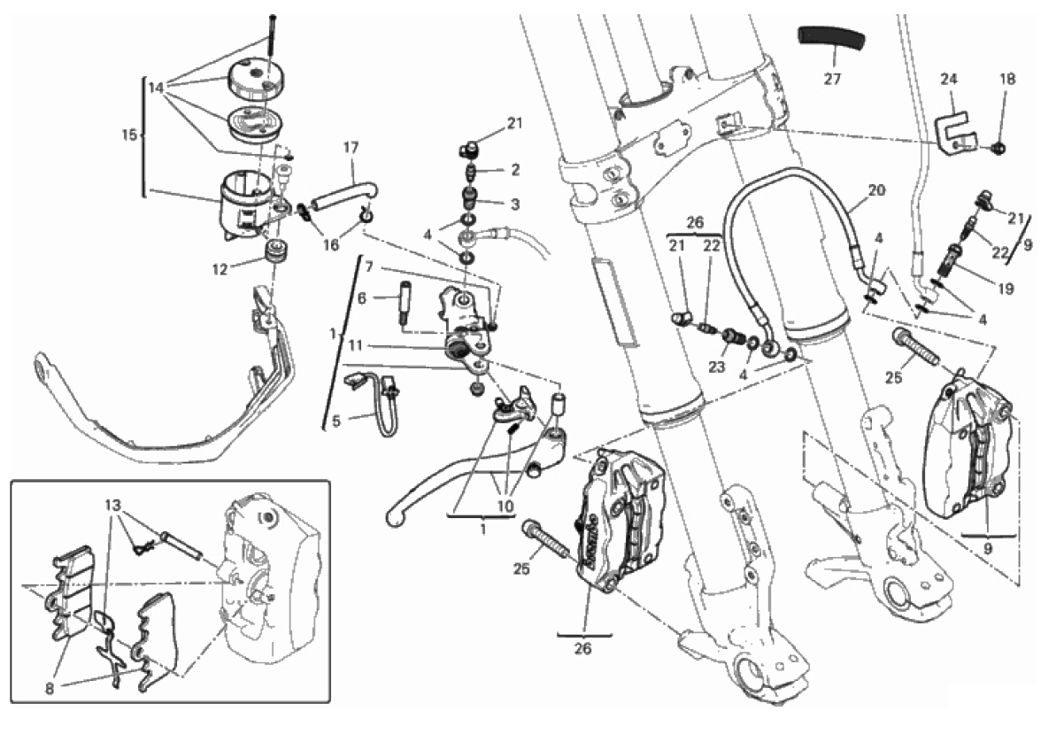 FRONT BRAKE SYSTEM 