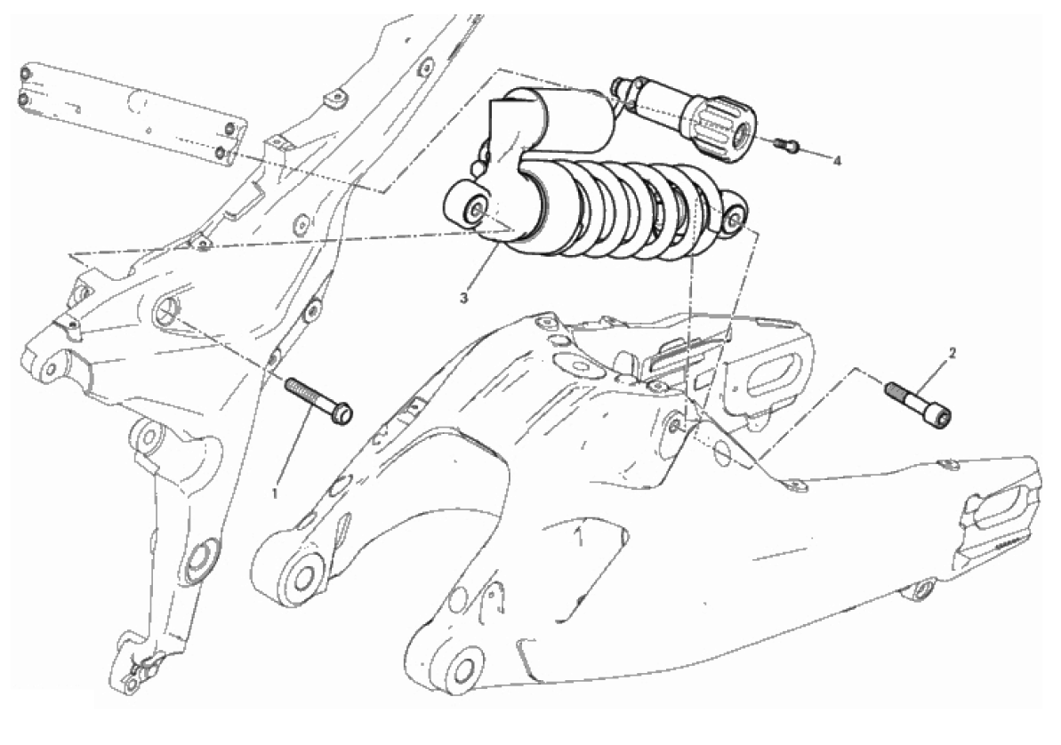 REAR SHOCK ABSORBER 