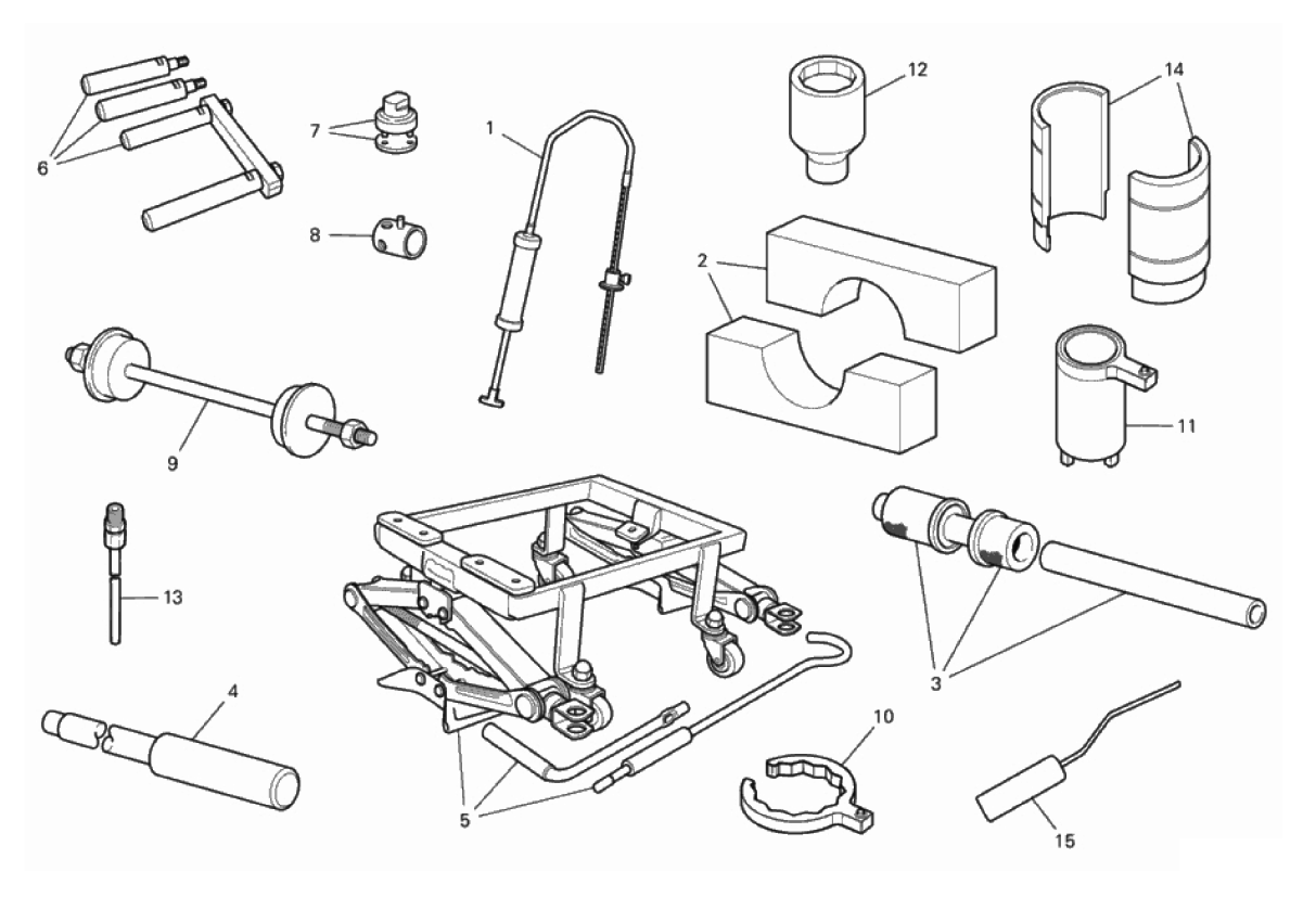 WORKSHOP SERVICE TOOLS 