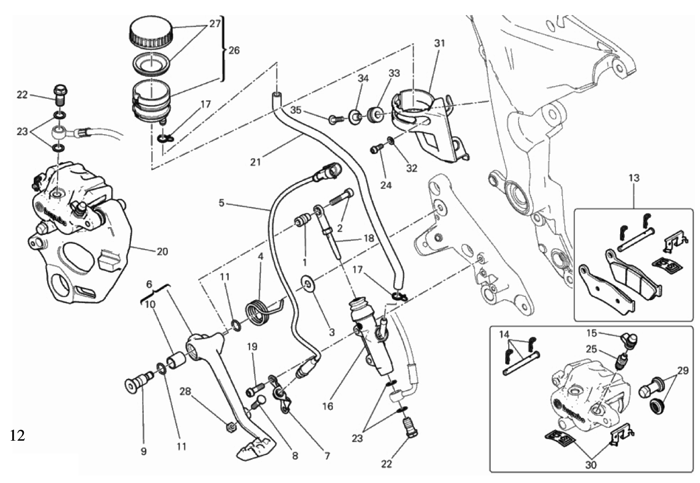 REAR BRAKING SYSTEM
