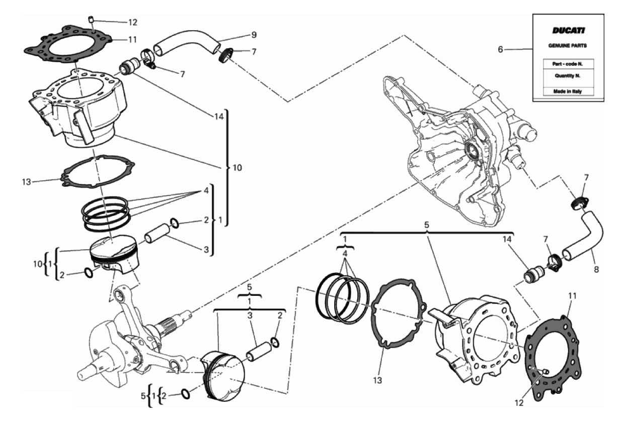 CYLINDERS - PISTONS 