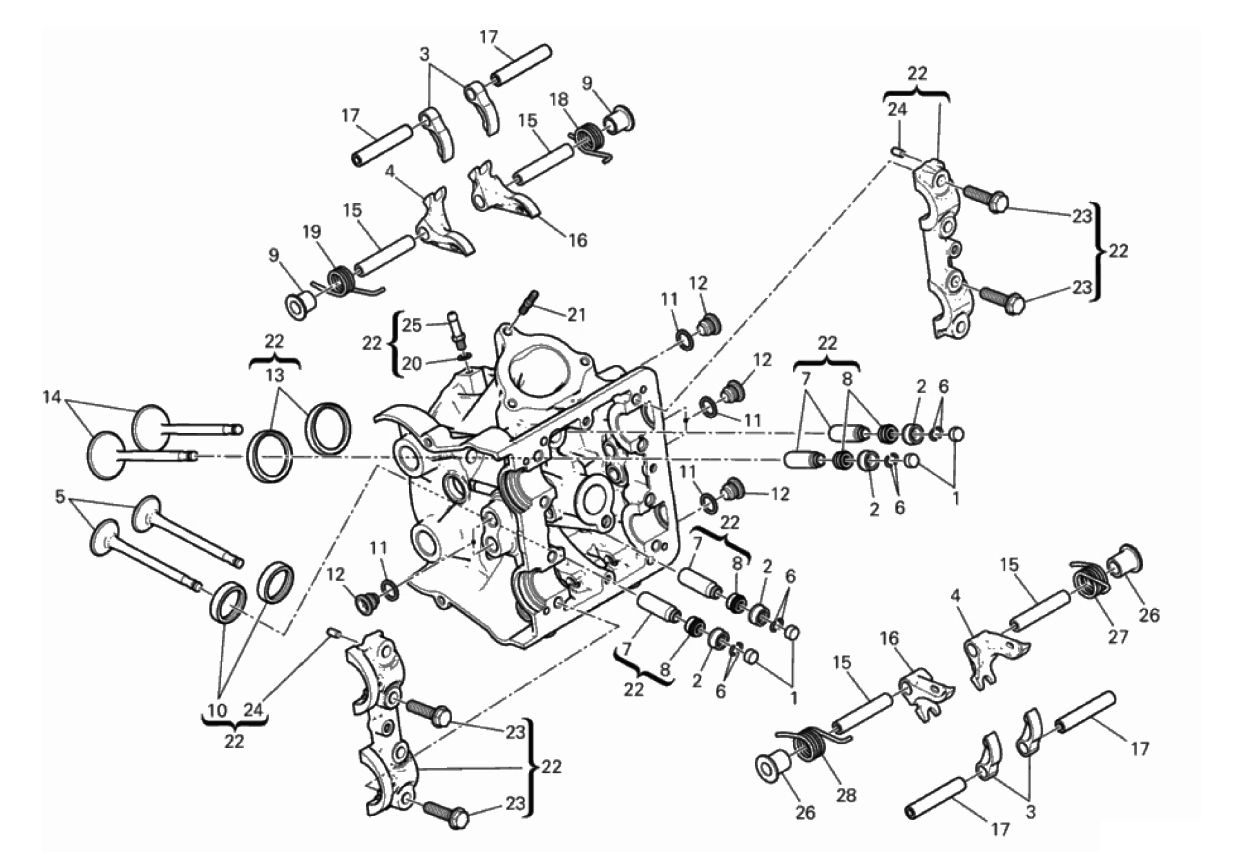 HORIZONTAL CYLINDER HEAD 