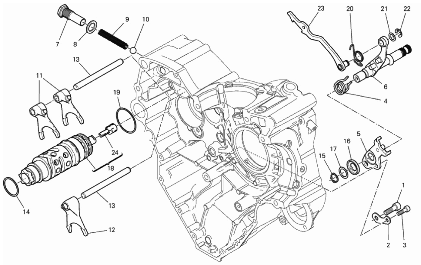 GEAR CHANGE MECHANISM