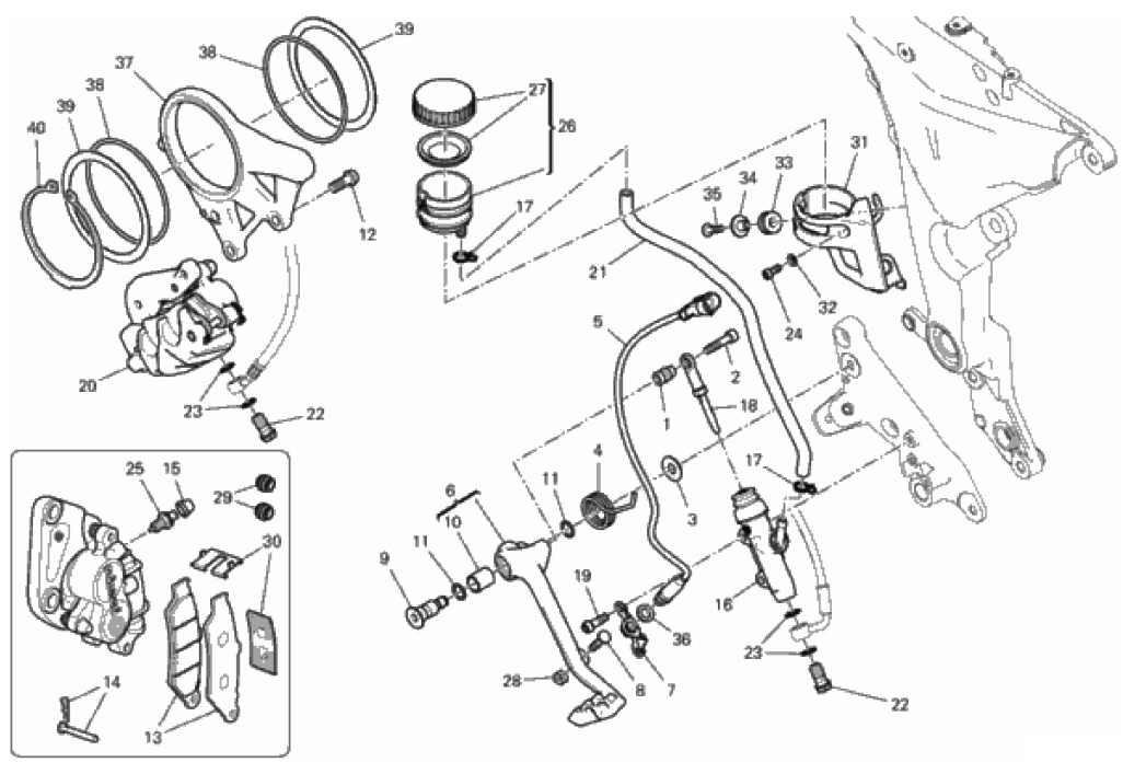 REAR BRAKING SYSTEM 