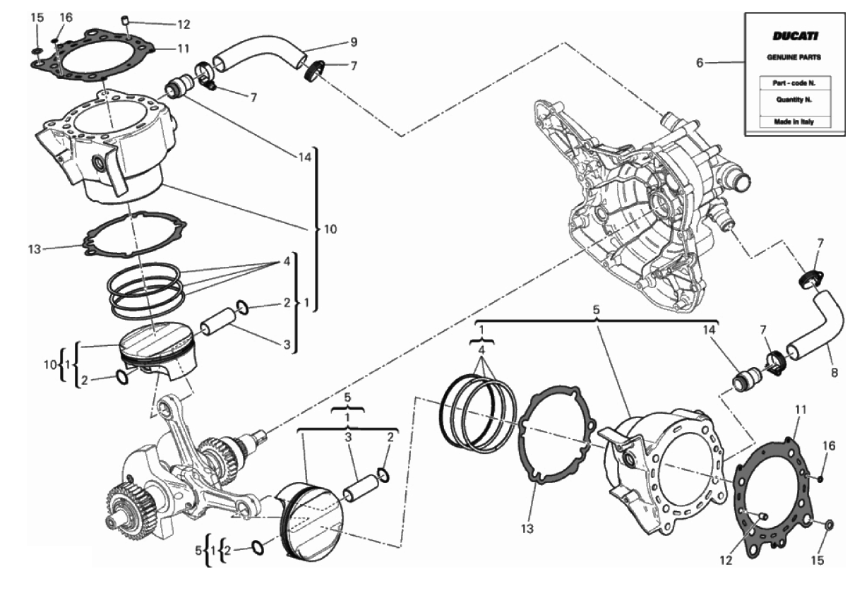 CYLINDERS - PISTONS 