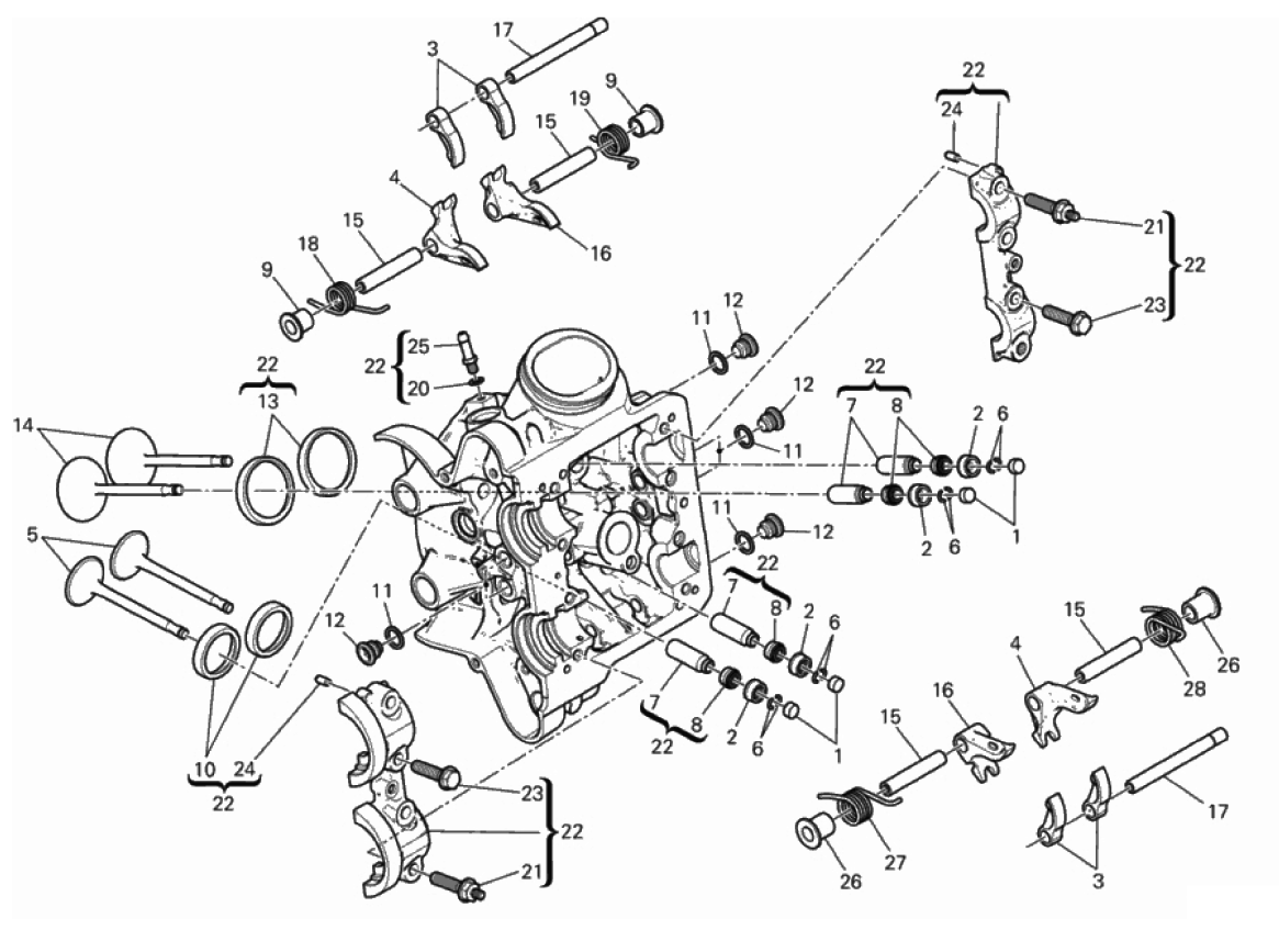 HORIZONTAL CYLINDER HEAD 