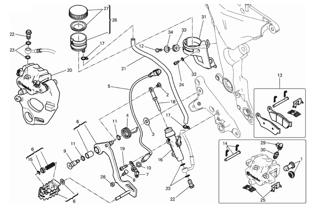 REAR BRAKING SYSTEM 