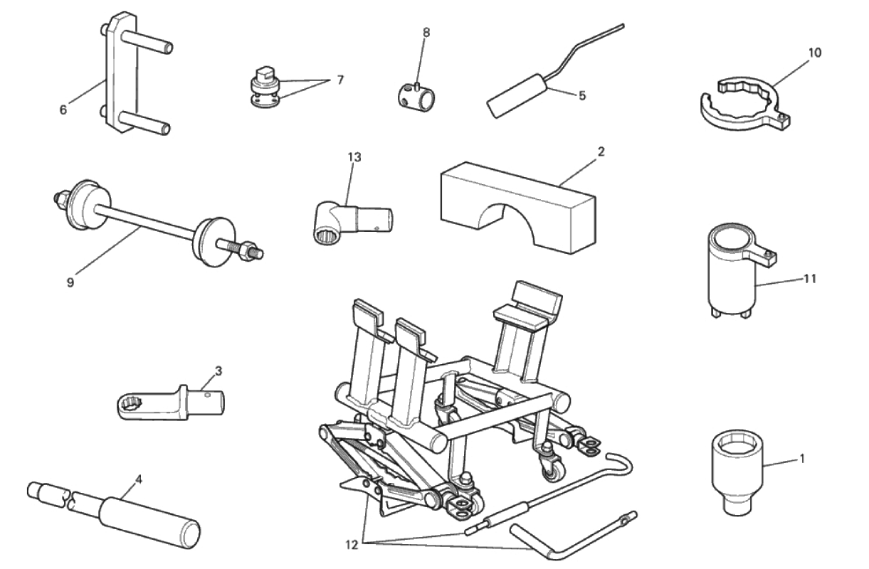 WORKSHOP SERVICE TOOLS 