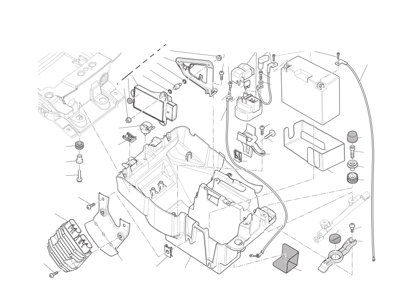 Battery support