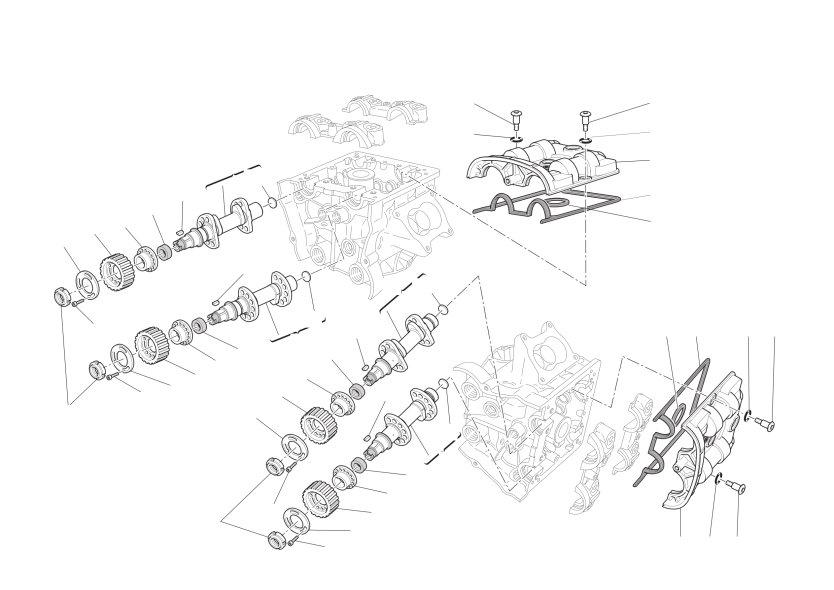 Cylinder head : timing system