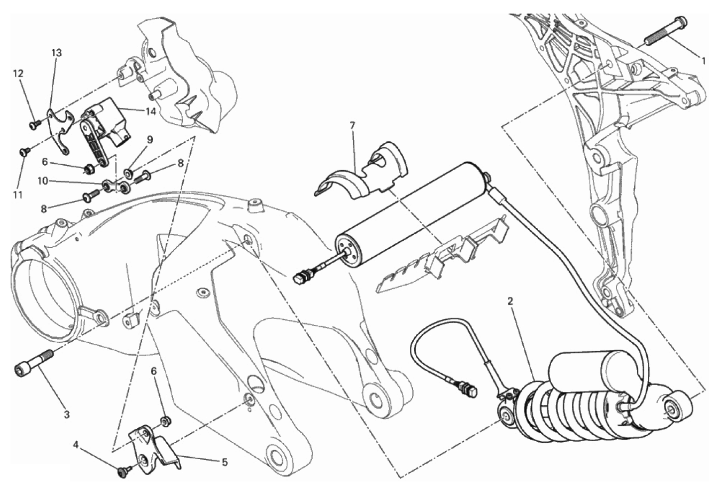 REAR SHOCK ABSORBER