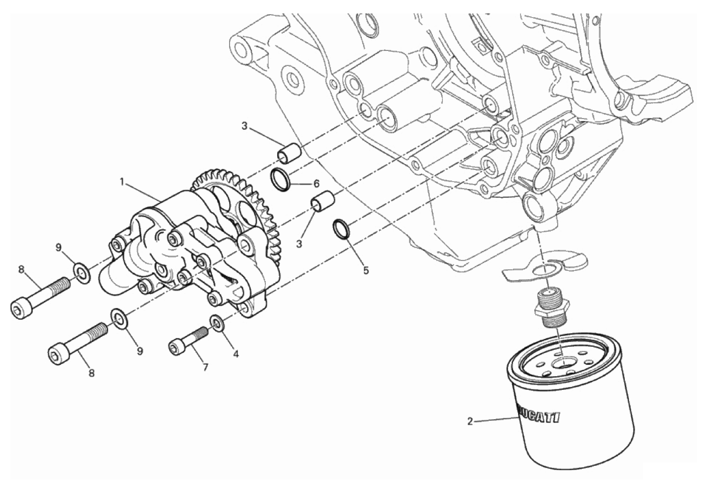 OIL PUMP - FILTER