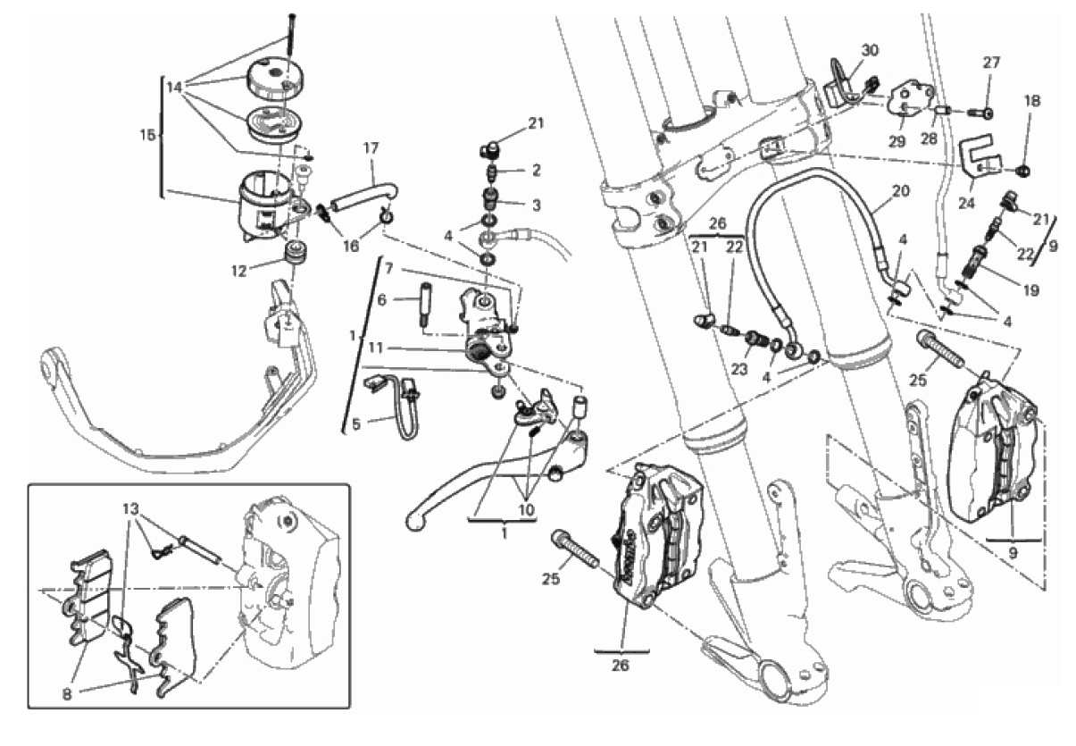 FRONT BRAKE SYSTEM 