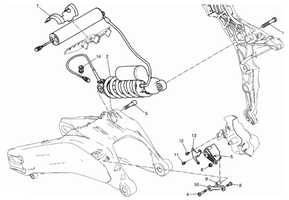 REAR SHOCK ABSORBER 