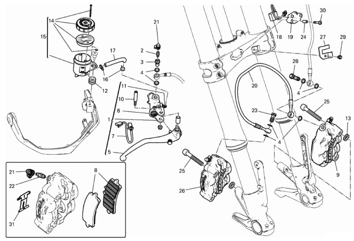 FRONT BRAKE SYSTEM 