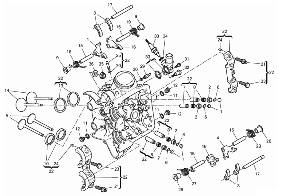 HORIZONTAL CYLINDER HEAD 