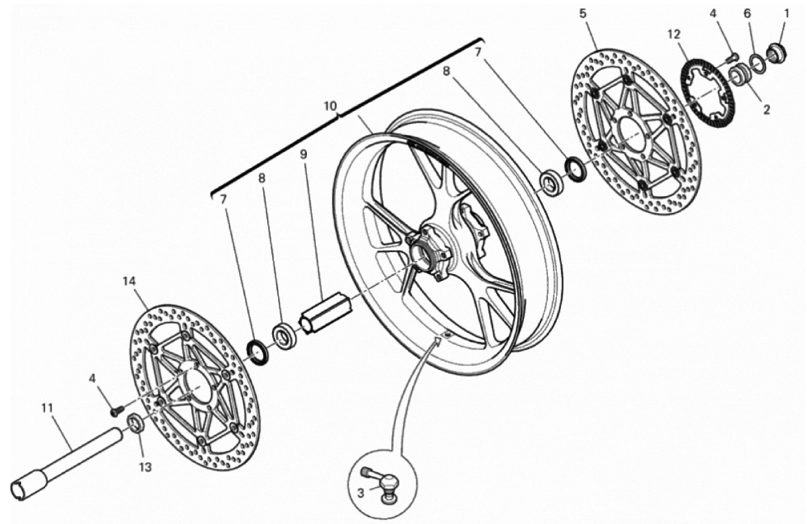 FRONT WHEEL 