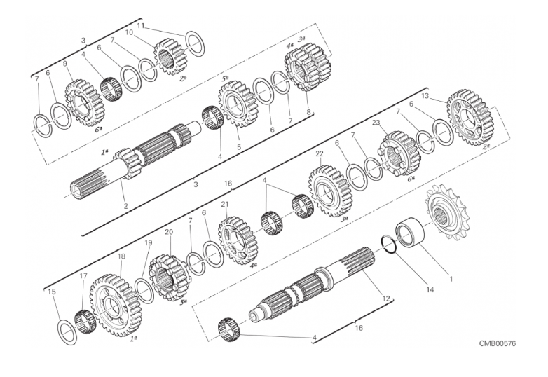 003 GEAR BOX (2/18)
