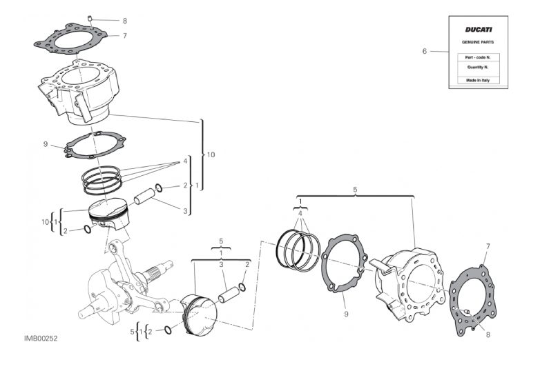 007 CYLINDERS - PISTONS (6/18)

