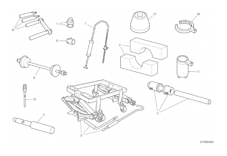 01B WORKSHOP SERVICE TOOLS (2/3)
