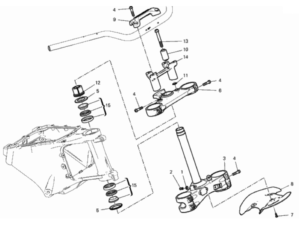 STEERING HEAD BASE ASSEMBLY 