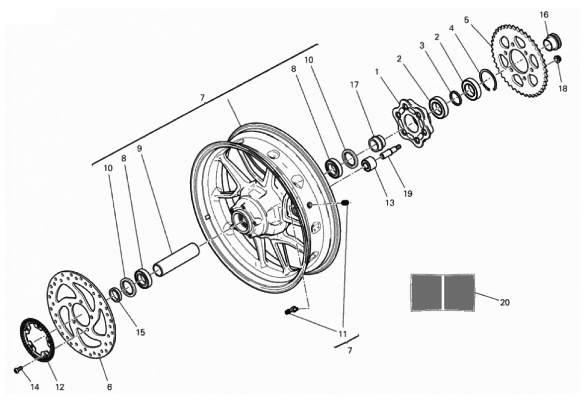 REAR WHEEL 