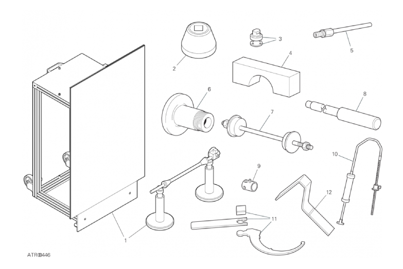 01D WORKSHOP SERVICE TOOLS (FRAME) (4/4)