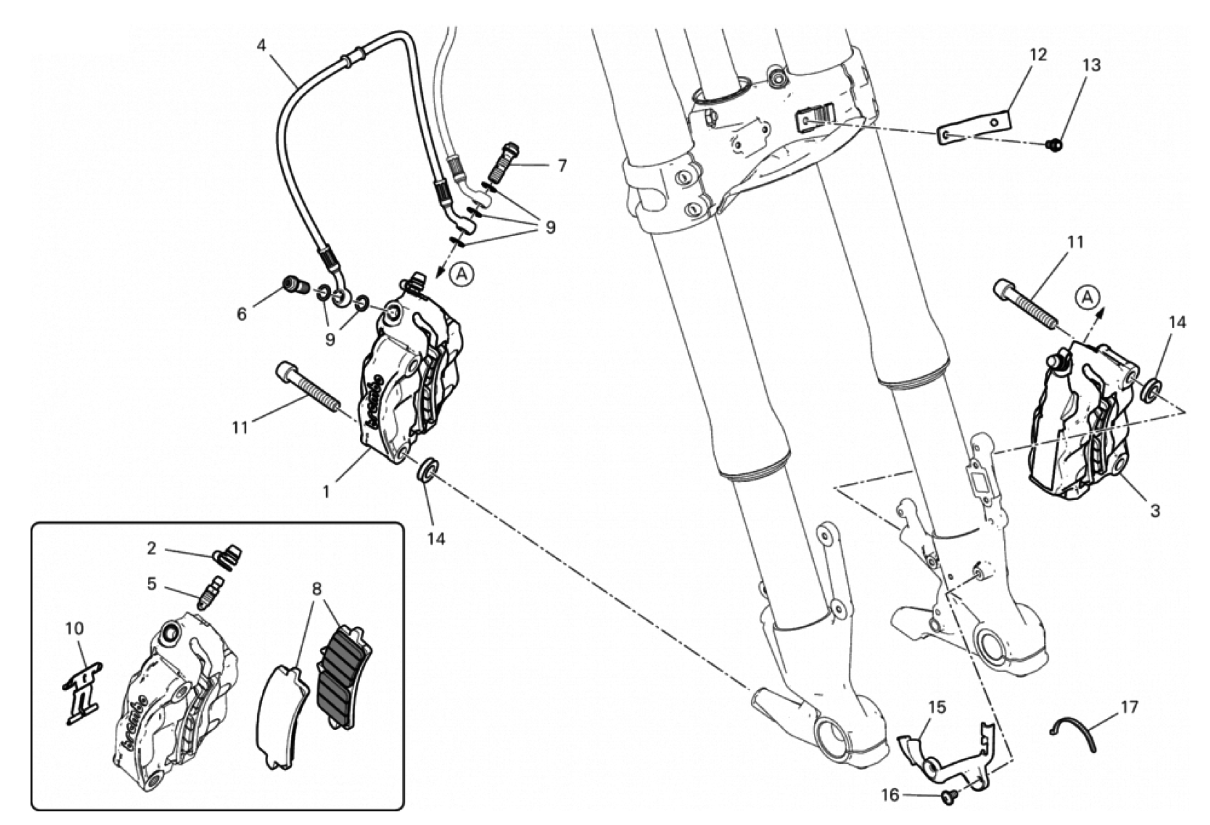 FRONT BRAKE SYSTEM 