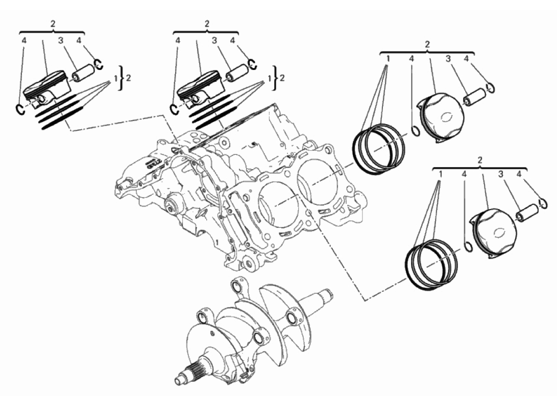 CYLINDERS - PISTONS 