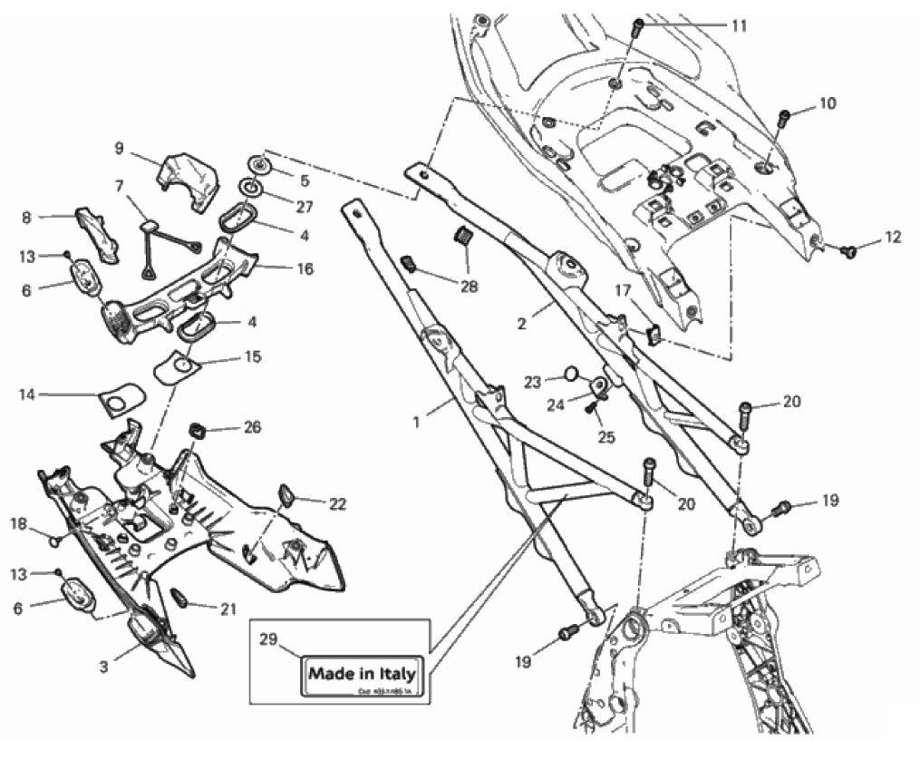 REAR FRAME COMP. 