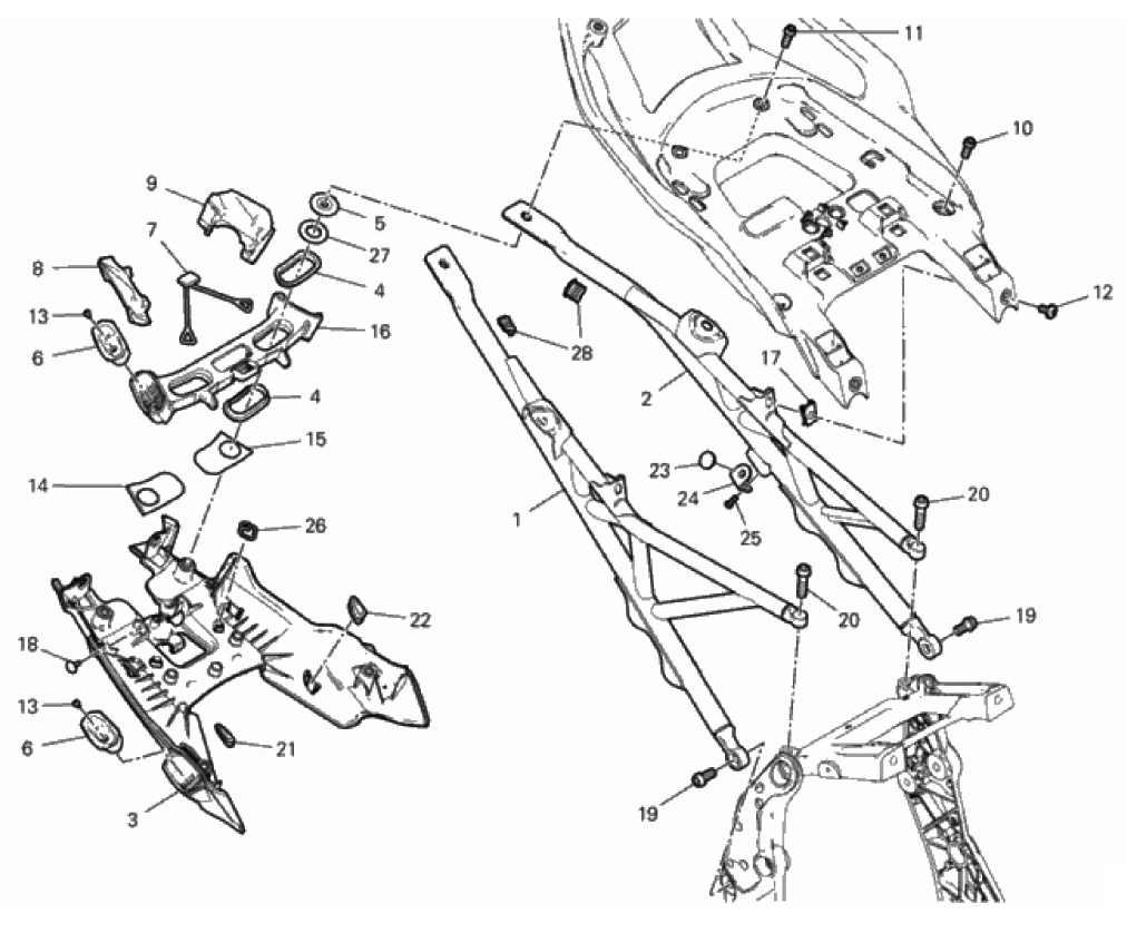 REAR FRAME COMP. 