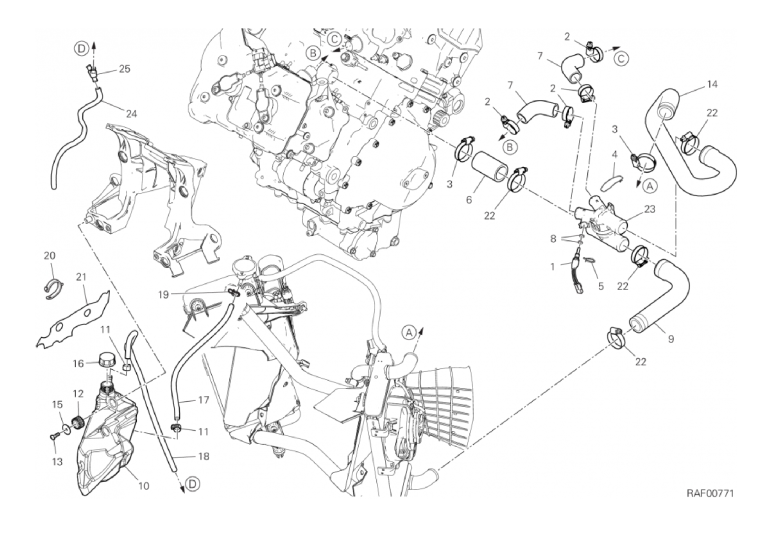 25C COOLING CIRCUIT (20/50)
