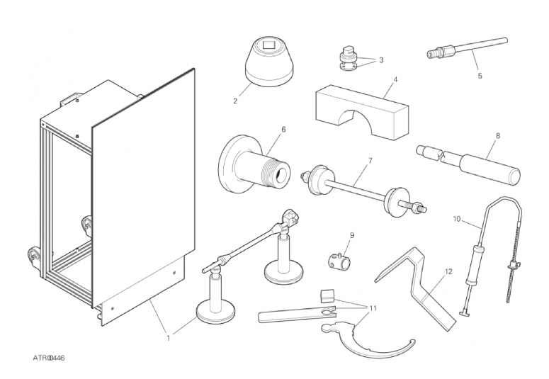 01D WORKSHOP SERVICE TOOLS (FRAME) (4/4)