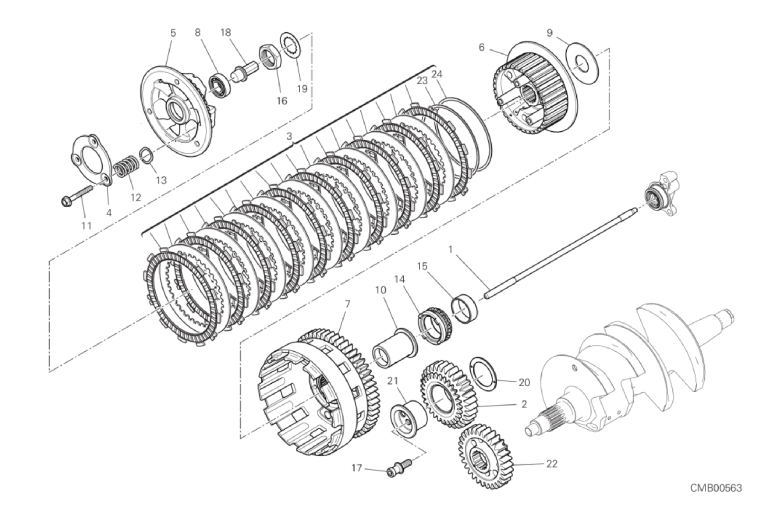 03B CLUTCH (3/18)
