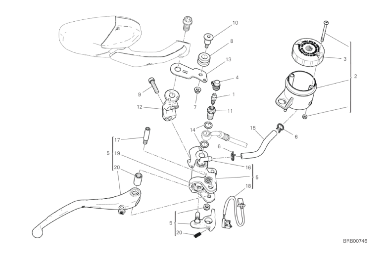 20A FRONT BRAKE PUMP (6/53)
