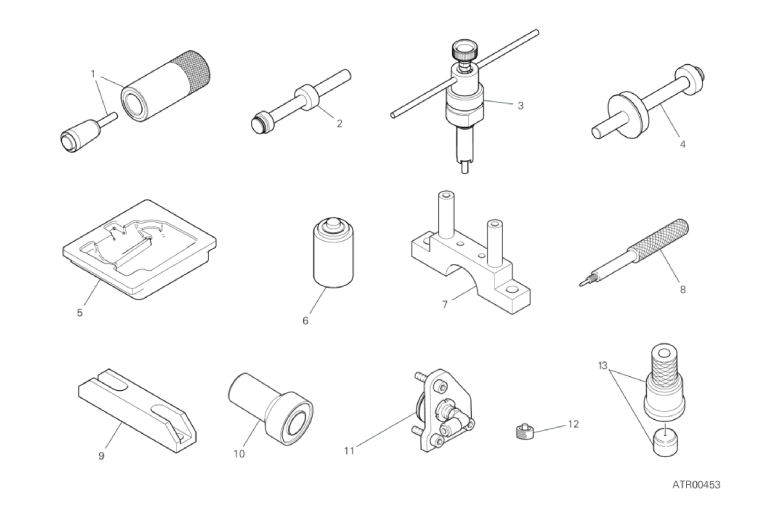 01C WORKSHOP SERVICE TOOLS (ENGINE) (3/4)
