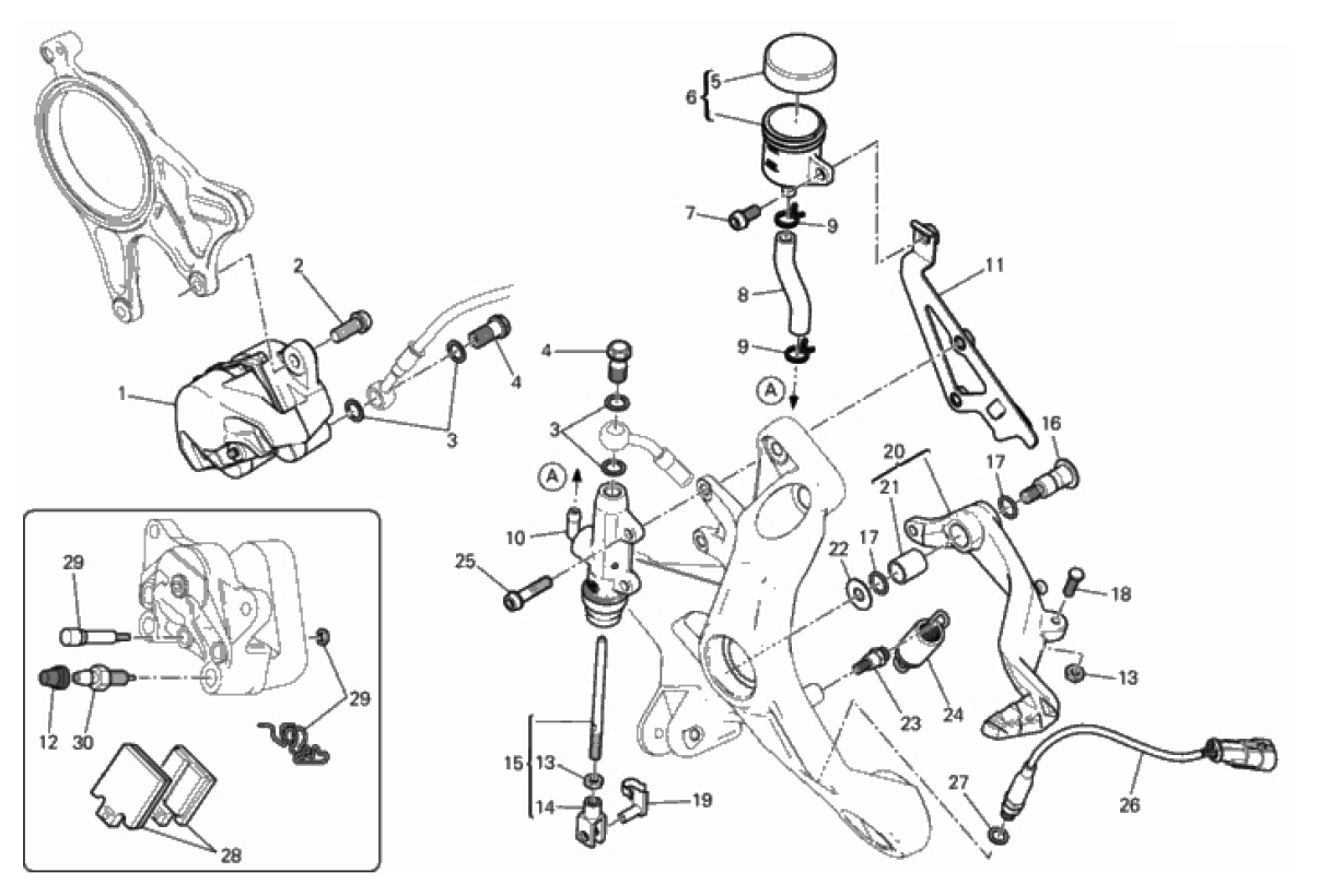 REAR BRAKE SYSTEM 