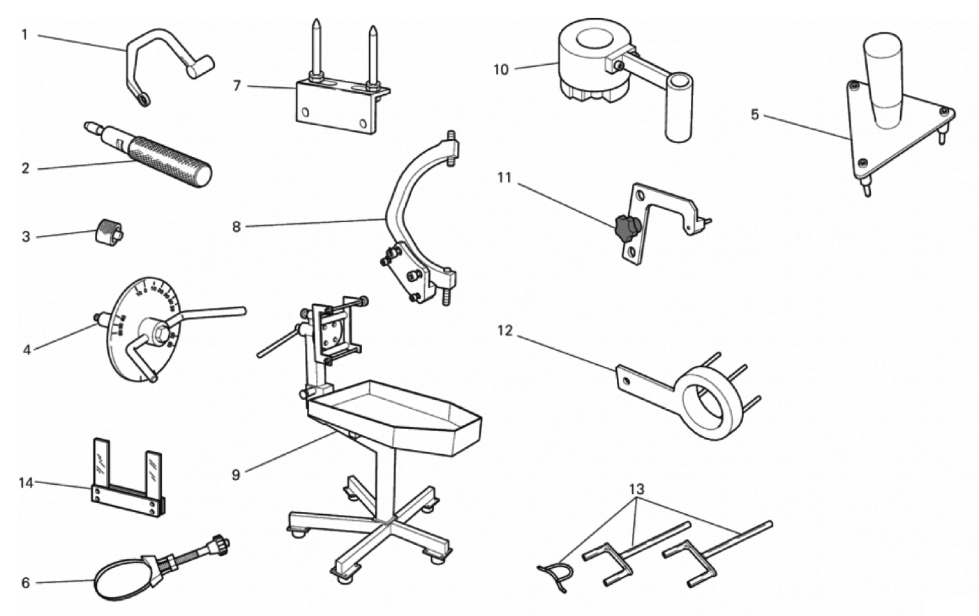 WORKSHOP SERVICE TOOLS,ENGINE