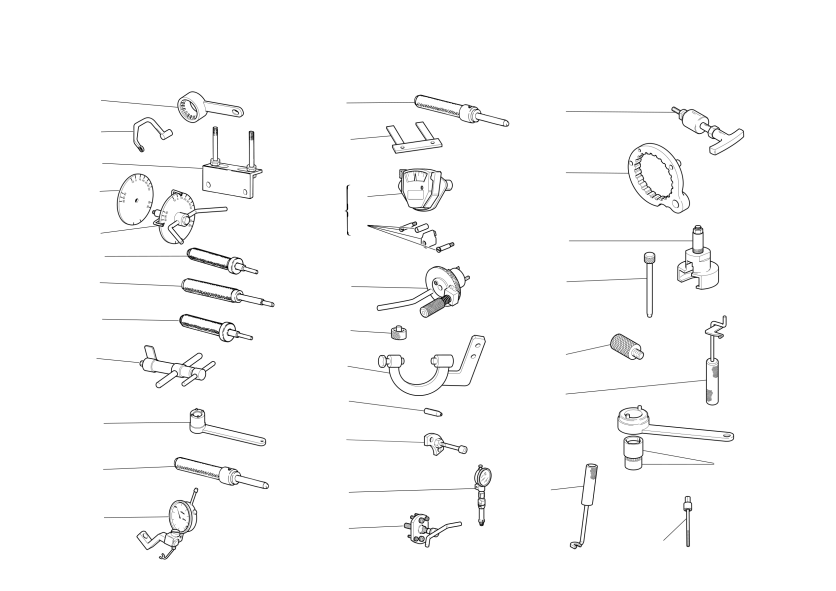 Workshop service tools