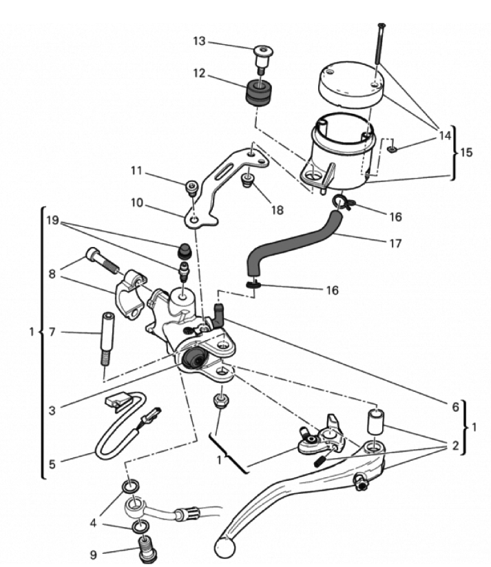 FRONT BRAKE PUMP 