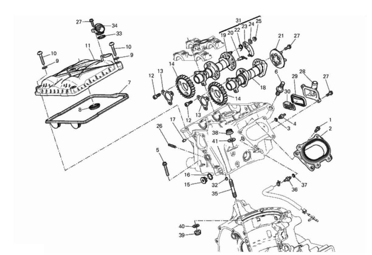 VERTICAL CYLINDER HEAD - TIMING 