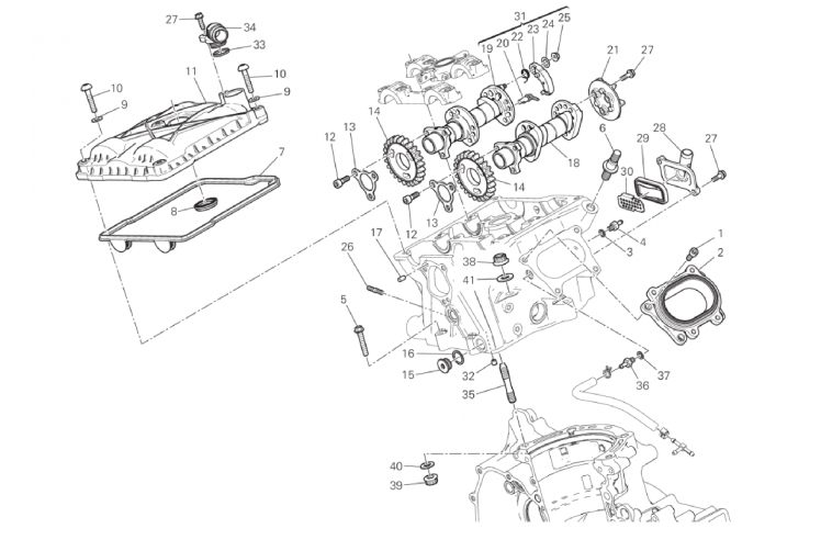 VERTICAL CYLINDER HEAD - TIMING 